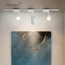 Visdanfo светильник, гибкий угол, высокое качество, высокая яркость, светодиодный светильник для специализированного магазина, выставочный зал, светильник