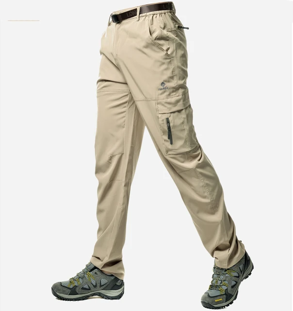 SHYSBV Pantalon de randonn/ée Pantalon De Randonn/ée pour Homme Pantalon De Randonn/ée pour Le Camping Pantalon Cargo Ext/érieur Bas De Randonn/ée Camping Randonn/ée Escalade-Jaune/_M