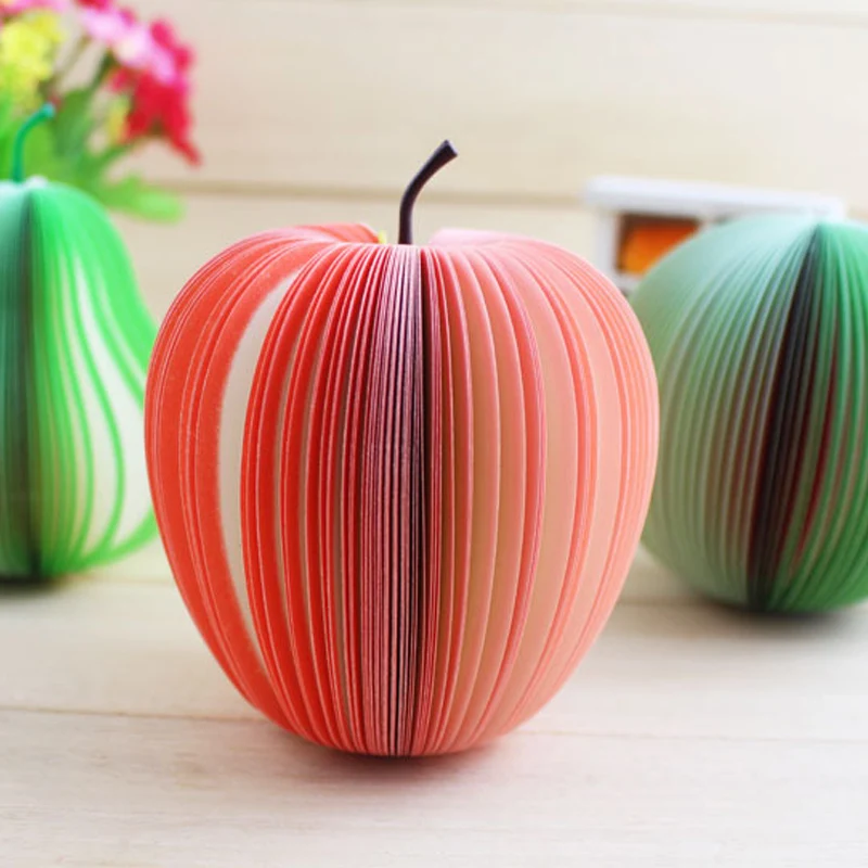 

2 PC Cute Sticky notes Post it Creative DIY fruit Memo pads kawaii Stickers paper korean stationery Office Papelaria Supplies