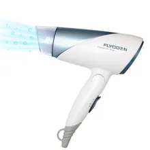 Flyco фен FH6251 с складной ручкой Мощность 1200 Вт подвесной защита от перегрева Мини Путешествия Портативный Фен