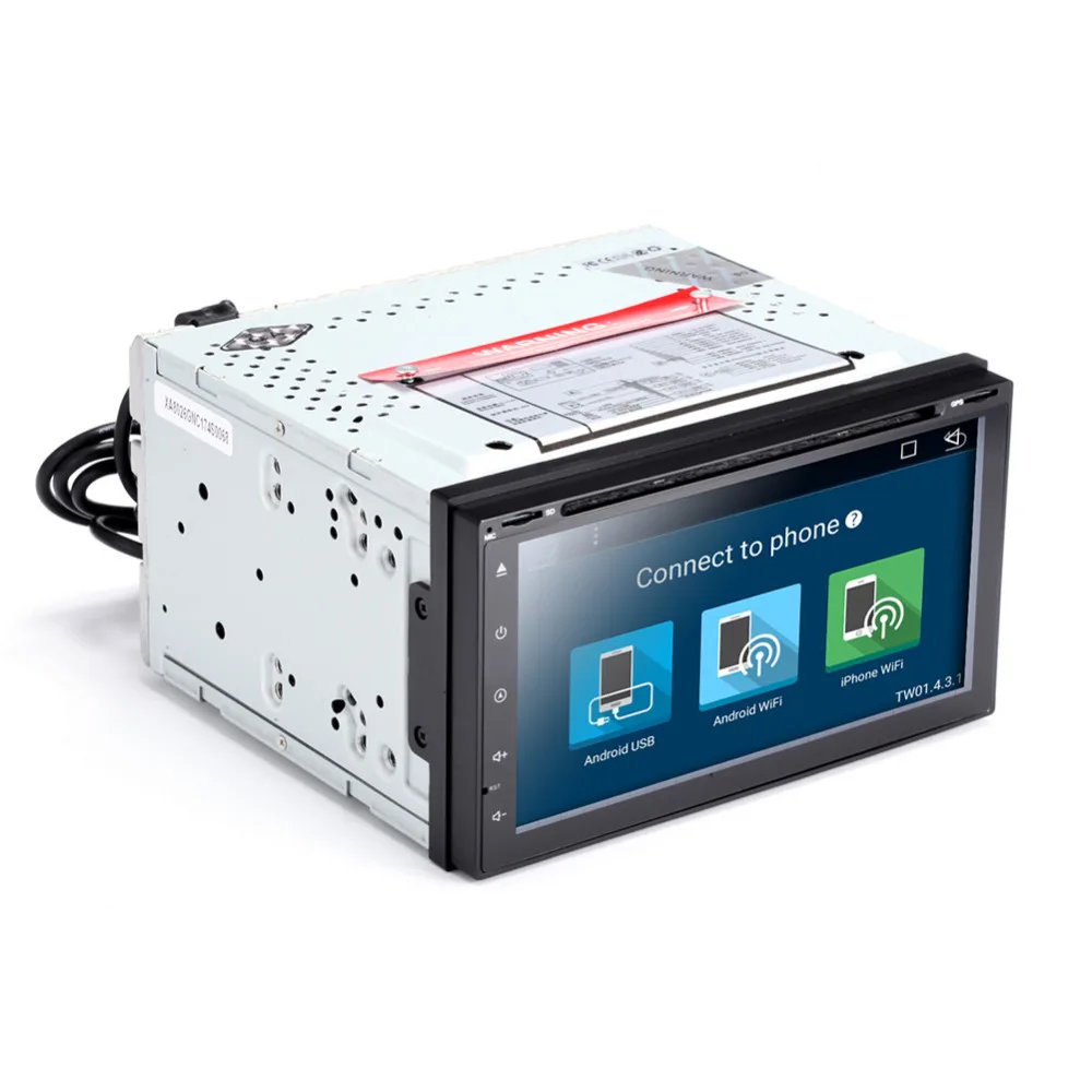 Car DVD CD Media Player Bluetooth GPS Navigation 6.95 Inches Screen