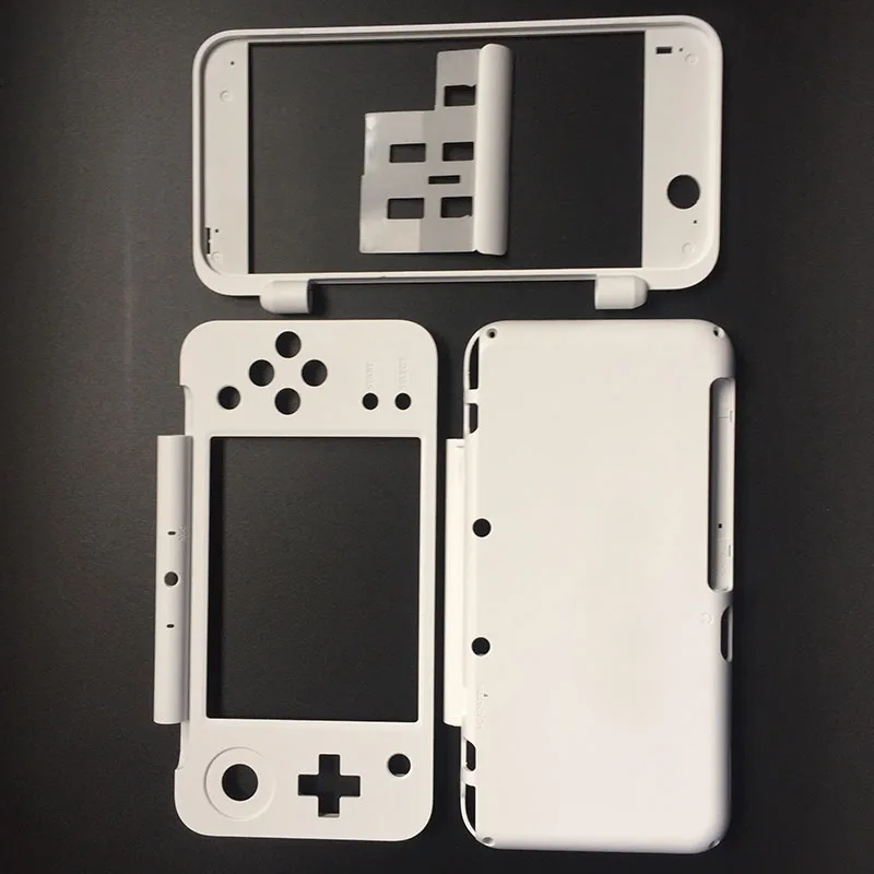 

White Plastic Housing Shell Case Replacement Part Plate Set for New Nintendo 2DS XL 2DS LL