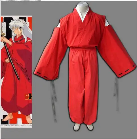 Cosplay&Ware [15]Anime Cosplay Costume Full Set Kimono Halloween Costumes Top Pants Belt -Cosplay&Ware anime Shop