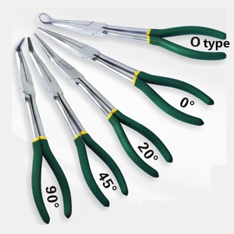 1pcs 11" Extended long nosed pliers/Elbow nose pliers/Pointed angle