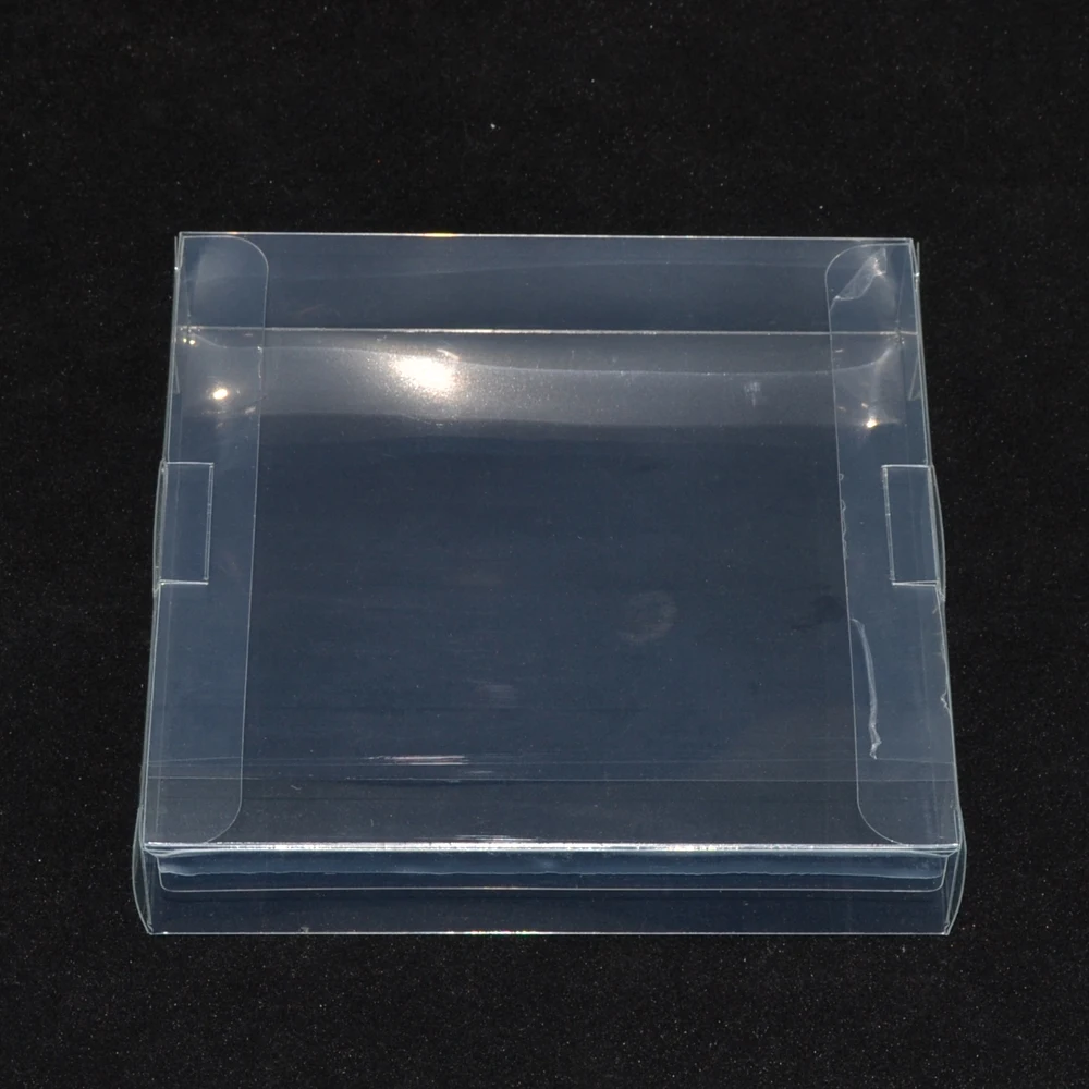 10 шт. в партии, высококачественная прозрачная пластиковая защитная коробка, чехол-картридж для домашних животных для Gameboy Advance, цвет для G-B/G-B-C/G-B-A
