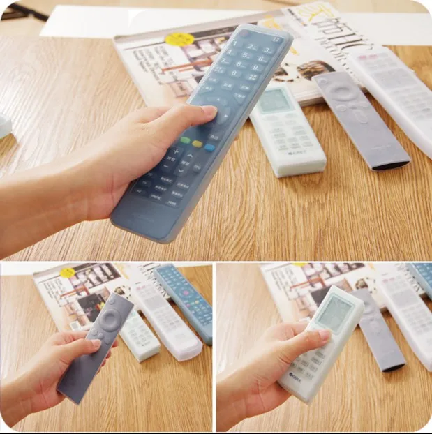 

1PC Silicone TV Air Condition Remote Control Protector Case Cover Protective Case Anti-dust Waterproof Protector For Video AC