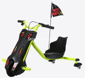 

New Arrival Children 3 wheel Drift Electric scooter With Music Bluetooth USB skateboard scooter Free shipping