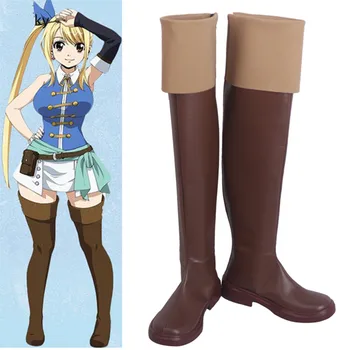 

FAIRY TAIL Lucy Heartfilia Cosplay Custom anime character FAIRY TAIL Lucy Heartfilia shoes Fashion men women cartoon shoes
