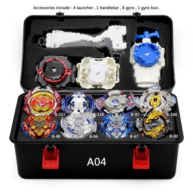 Beyblade Burst Box B122 игрушки Арена Bey Blade без пускового устройства Bayblade Bable Drain Fafnir Phoenix Blayblade