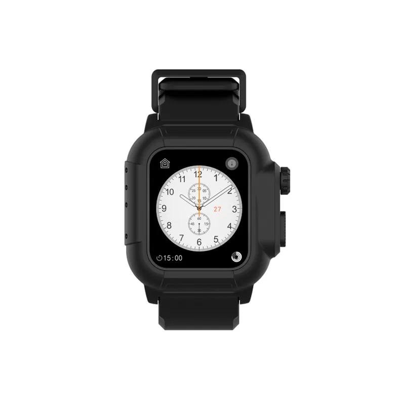 Совместимость с Apple Watch Series4 40 мм 44 мм Series3 42 мм водонепроницаемый чехол с браслетами