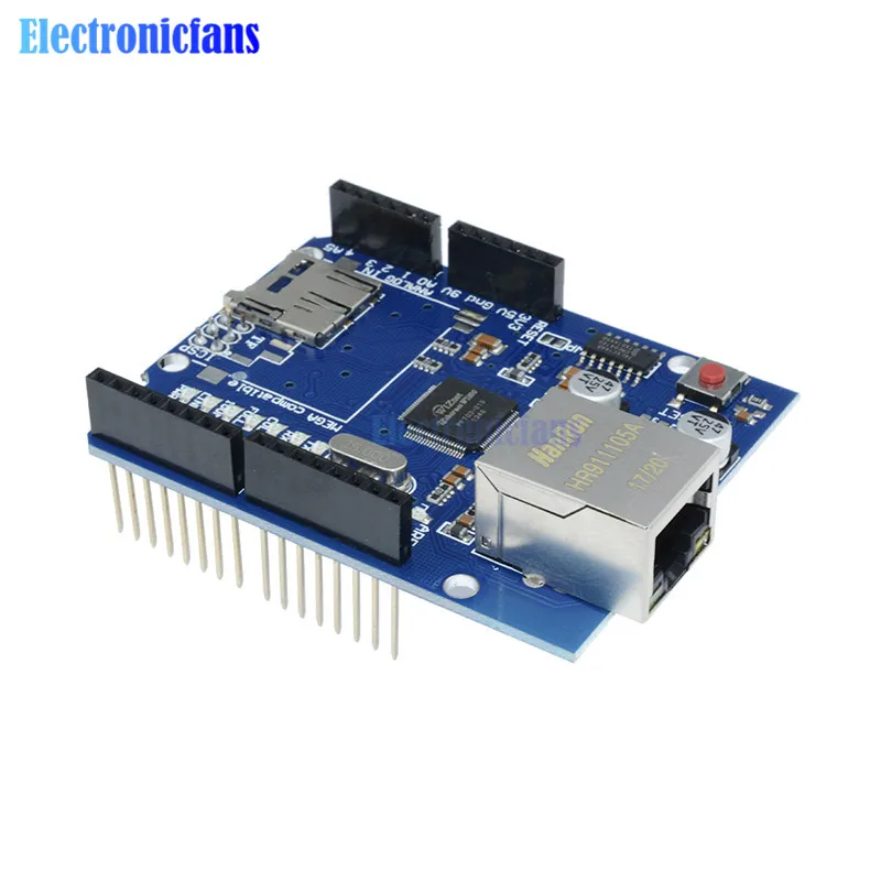 Сетевая плата расширения Ethernet Shield W5100 модуль для основной платы Arduino UNO R3 ATMega 328 1280