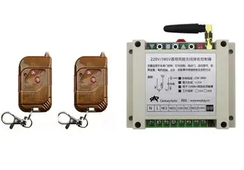 

super AC220V 250V 380V 30A 2CH Remote Control Light Switch Relay Output Radio Receiver Module Transmitter home smart