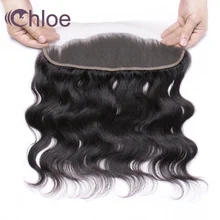 Chloe бразильские волосы уха до уха 13x4 объемная волна Кружева Фронтальная застежка с волосами младенца волосы Волосы remy узлы отбеленные человеческих волос