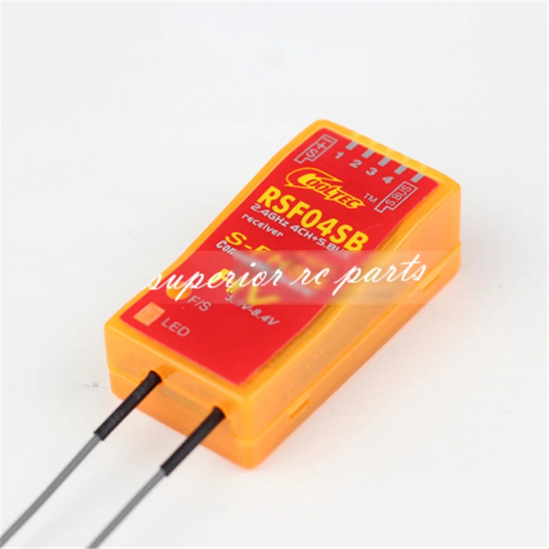 Cooltech RSF04SB 4CH Receiver S-FHSS Compatible S.BUS Output for 10J 8J 6J 14SG 18MZ 4GRS 4PX RC Models | Электроника