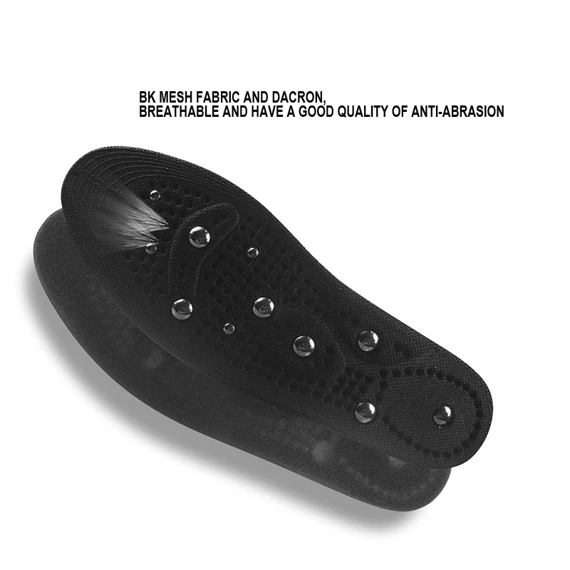 SOCOMFY Unisex Men Women Magnetic Massage Insoles Health Therapy Care Plantar Fasciitis Heel Comfort Pads Magnet Insoles