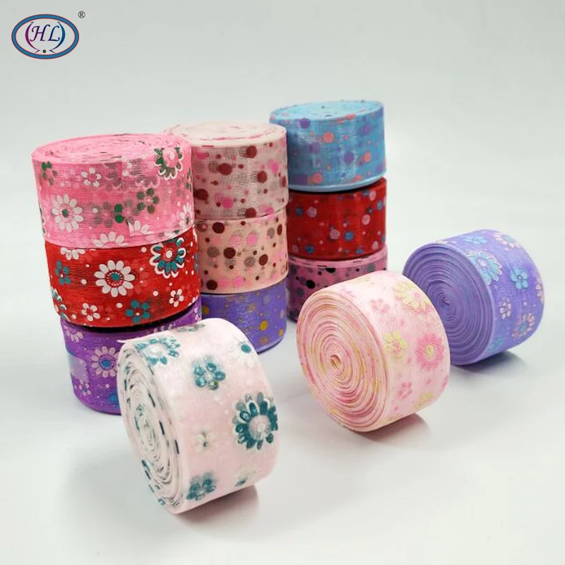 Ремень с рисунком 6 ярдов 1 дюйм|organza ribbon|organza ribbon weddingribbon wedding |