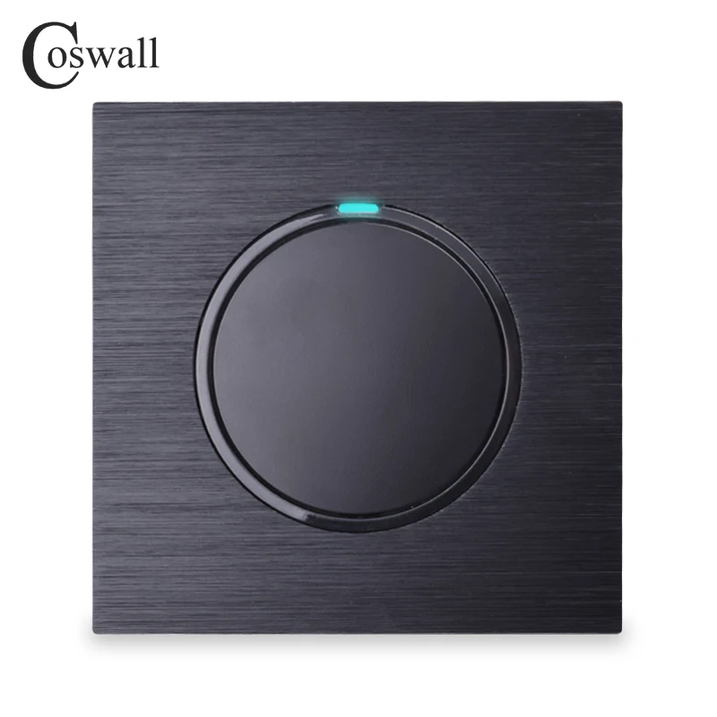 Coswall 1 комплект способ случайный щелчок вкл/выкл настенный выключатель света