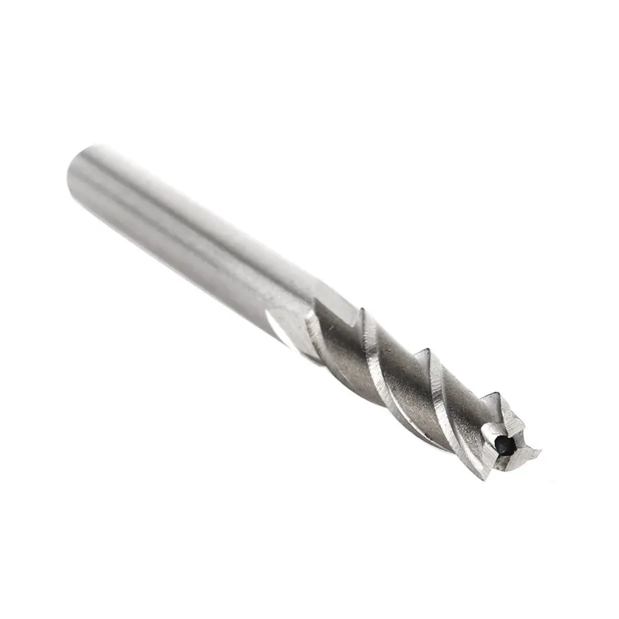 WALFRONT End Mill Cutter CNC Bit Extra Long 6mm 3 Flute HSS & Aluminium