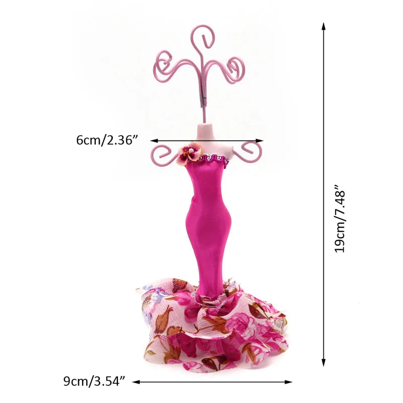 Леди модель Подставка-Манекен серьги браслет ожерелье ювелирные изделия стенд