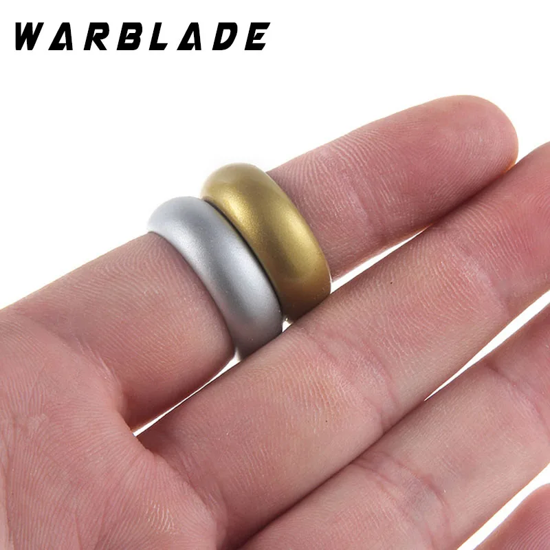 Гипоаллергенное гибкое Силиконовое кольцо WarBLade размера 6 12 золотистого и