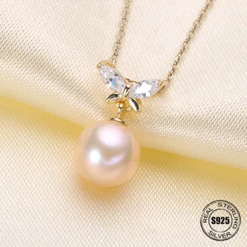 

Free Shipping Special Offer 925 Sterling Silver Pearl Pendant Necklace Pendant Findings Jewelry Parts Fittings Women Accessories
