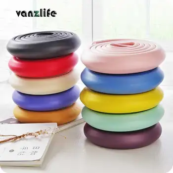

vanzlife baby anti-collision bar thickening protective strip for glass, coffee table, bed, 2m length