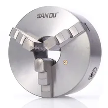 CNC самоцентрирующейся токарный патрон 3 челюсти 12," K11-320 K11 320 закаленная Сталь для ЧПУ оси вращения сверлильный станок фрезерный