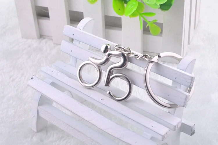 

Sporty Man Road Bicycle Figure Keychain Keyring Trinket Souvenirs Creative For Bike Cycling Lover Biker