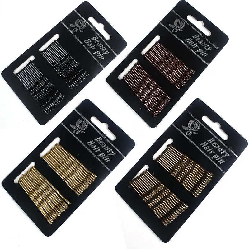 

24pcs Hair Clip Curly Wavy Grips Ladies Hairpins Girls Hairpin Hairstyle Hairpins Bobby Pins Styling Hair Accessories for Woman