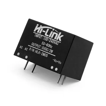 

HLK-2M05 AC DC 100 - 240V to 5V 2W Buck Step Down Isolated Power Supply Module Converter Intelligent Household Switch