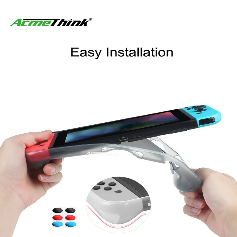 Защитный чехол для Nintend Switch аксессуары консоль мягкий TPU Грипсы переключателя