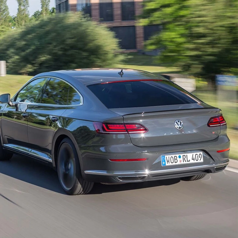 Для Volkswagen Arteon CC спойлер Высокое качество ABS Материал заднее крыло автомобиля праймер цвет спойлер для Volkswagen CC спойлер