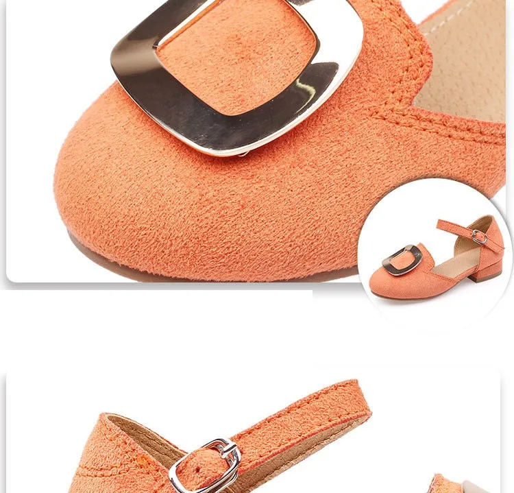 WENDYWU/весна-осень девочек искусственная кожа обуви для девочки Брендовые вечерние обувь на каблуке дети розовые туфли модная обувь mary jane малыша