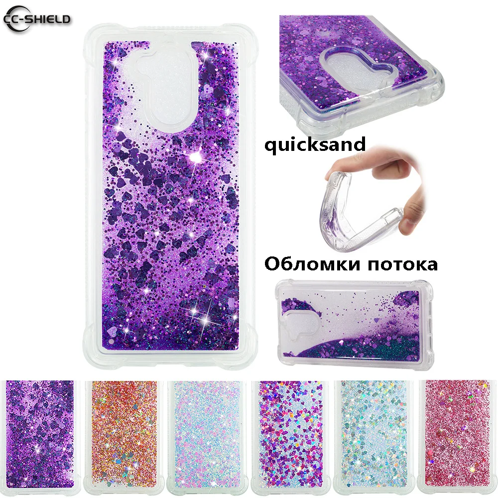 

TPU Case for Huawei P9 Lite Smart DIG-L03 DIG-L23 Dynamic Flow Liquid Flash Crystal Clear Back Cover for Huawei Nova Smart Case