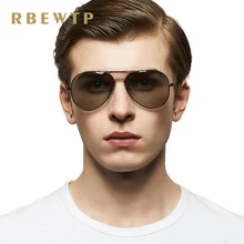 RBEWTP бренд фотохромная линза поляризованные солнцезащитные очки для мужчин вождения день и ночное видение очки солнцезащитные очки