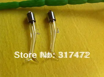 

Freeshipping Long Fish Shape l Vial pendants Glass Handcraft Jewelry Penants