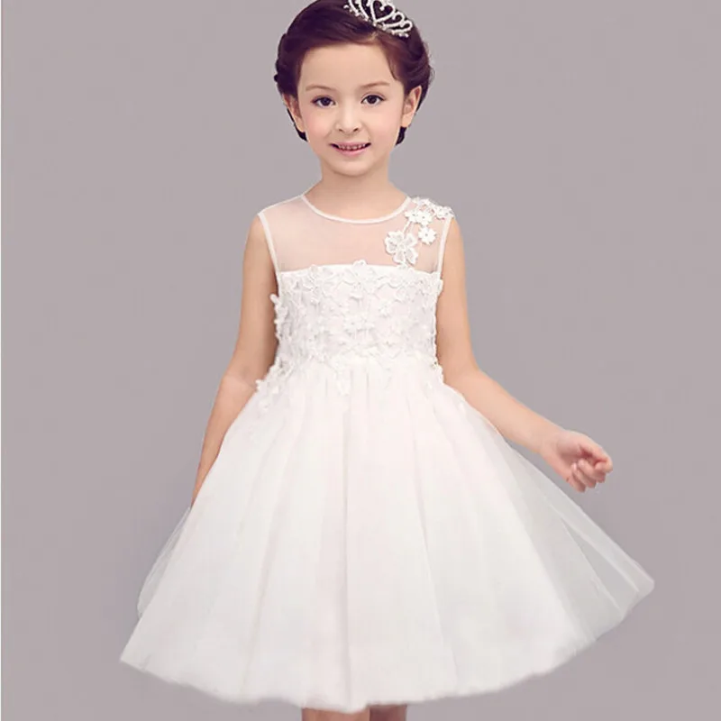 vestido de menina branco