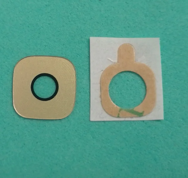 100Pcs Original New Rear Back Camera Glass Lens Cover Ring with Adhesive Sticker Tape for Samsung Galaxy C9 Pro C9000 Parts | Мобильные