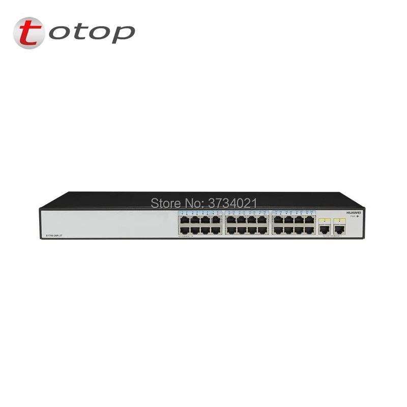 Оригинальный и новый Хуа Вэй S1700 26R 2T AC 10/100 24 портовый коммутатор с 2 giga порта