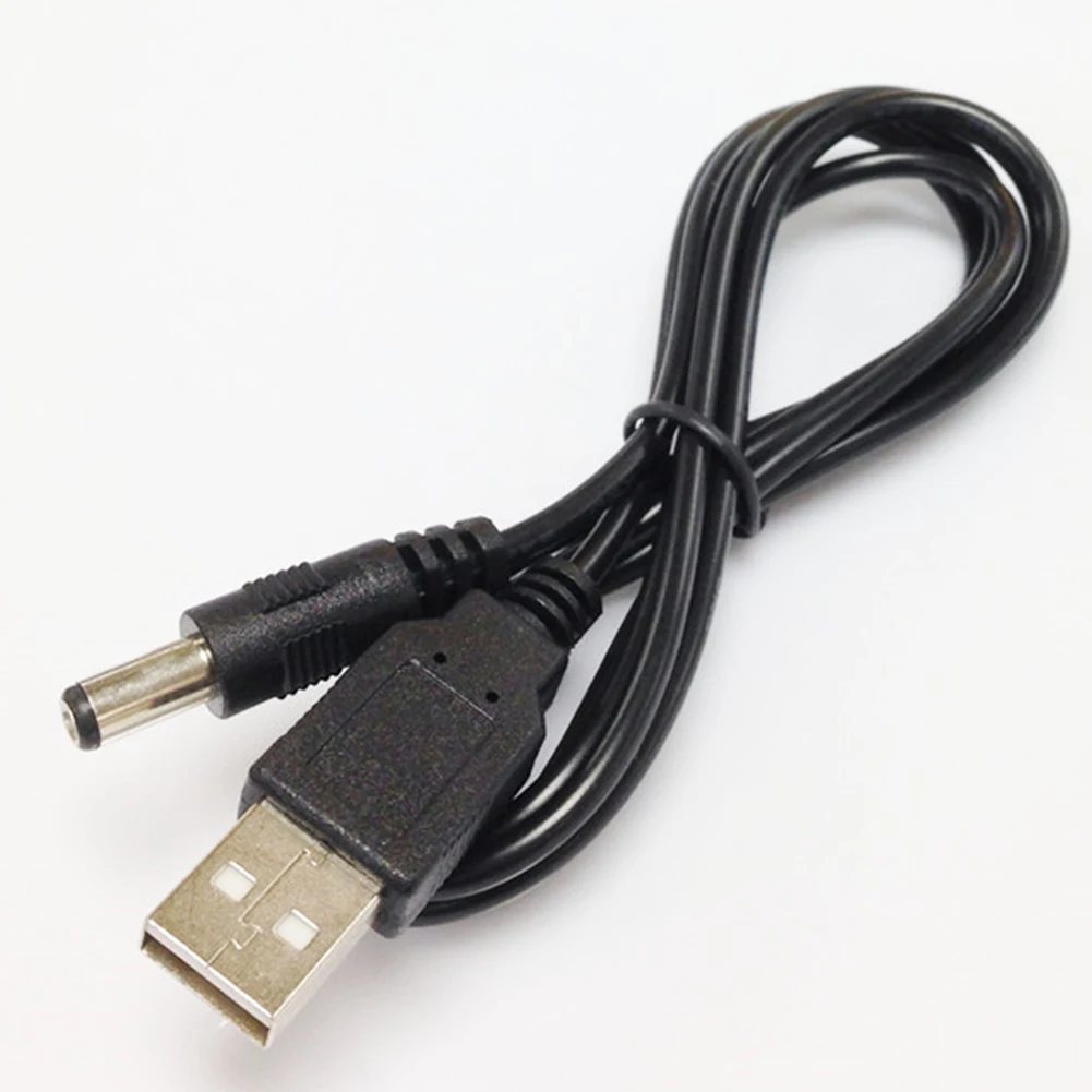 

B 2.0 To DC 5.5mm x 2.1mm Plug DC Power Supply Socket Cable New