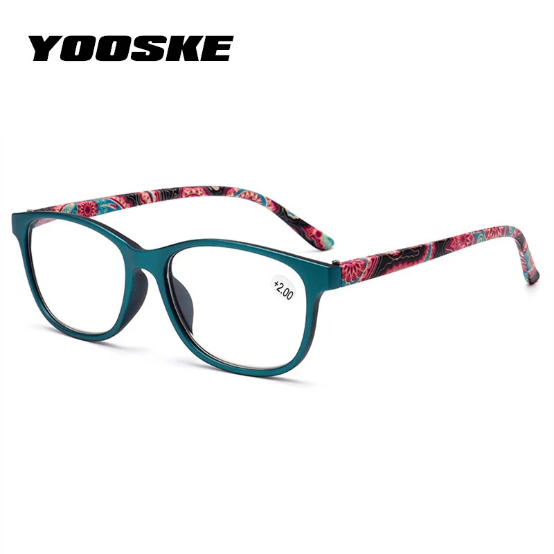 YOOSKE для женщин и мужчин ультра светильник очки для чтения против усталости дальнозоркости рецепт очки 1,5 2,0 2,5 3,0