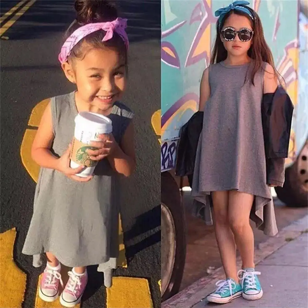 Sleeveless Dresses for Girls