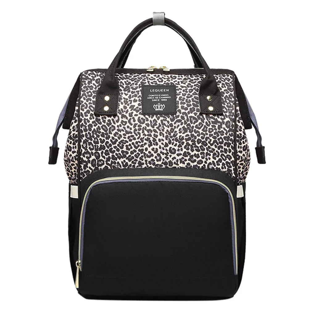 

OCARDIAN Handbags Bag Women Work Big Fashion Ladies Leopard Shoulder Large Capacity Bottle Pack Shoulder Mummy Bag Dropship A2