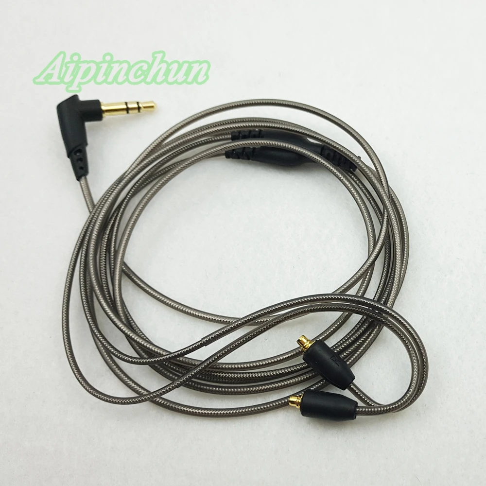 Aipinchun L изгиб Jack MMCX замена кабеля для наушников Shure SE215 SE315 SE425 SE535 SE846 T100 для наушников Westone