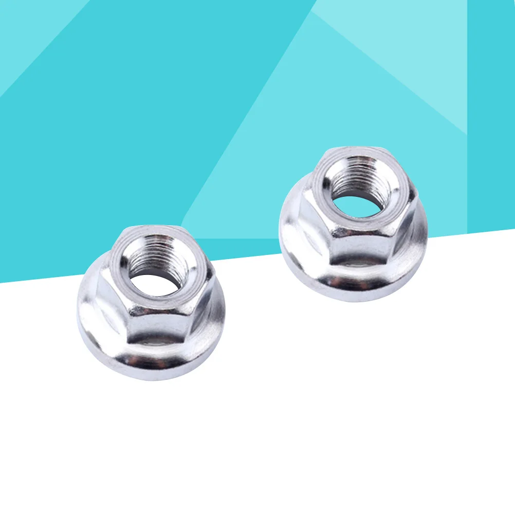 2 шт. Аксель гайки сильный M9 велосипед из нержавеющей стали колесные ...