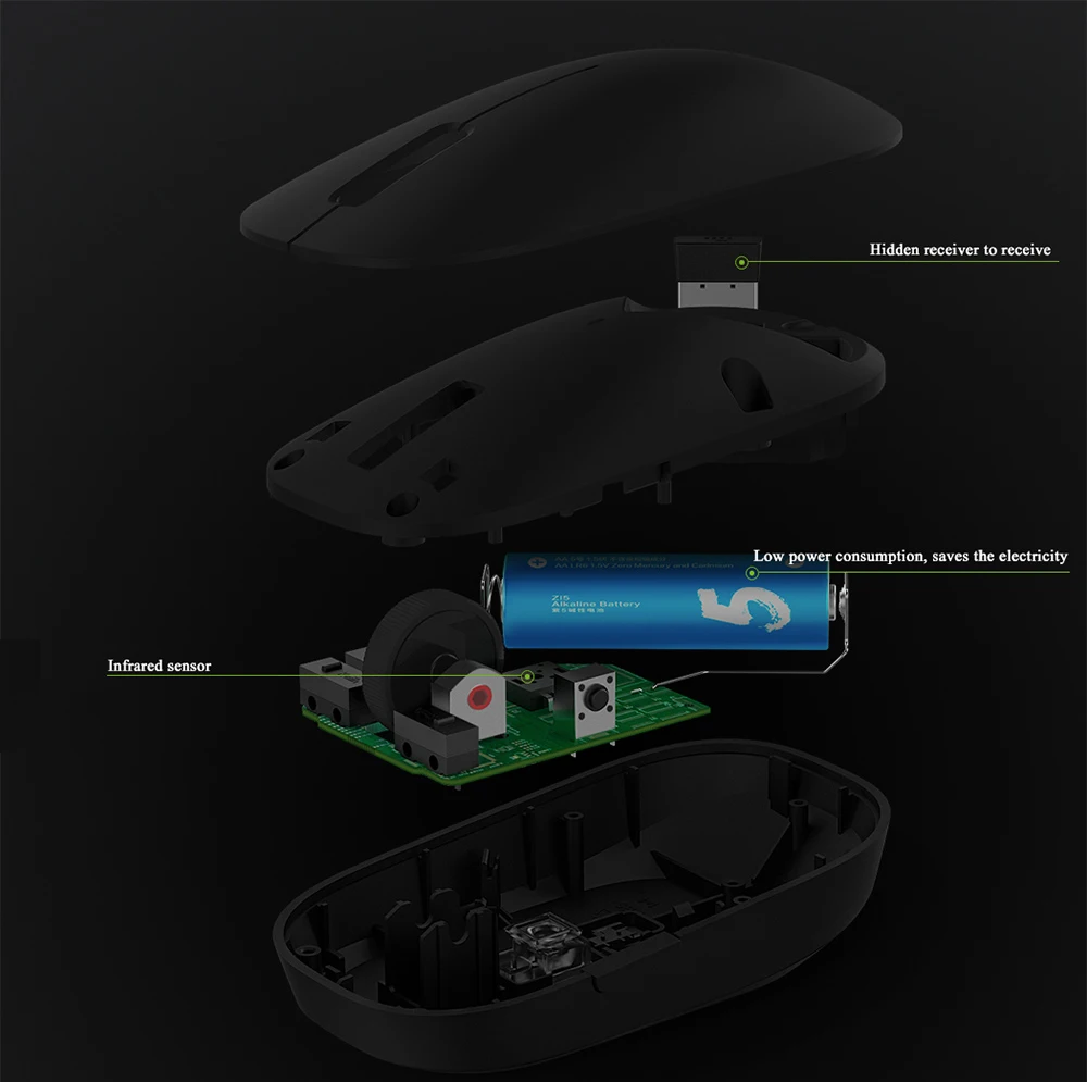 Xiao mi беспроводная мышь 1200 точек/дюйм RF 2,4 ГГц оптическая портативная мышь для Macbook mi ноутбук компьютер беспроводная оптическая мышь