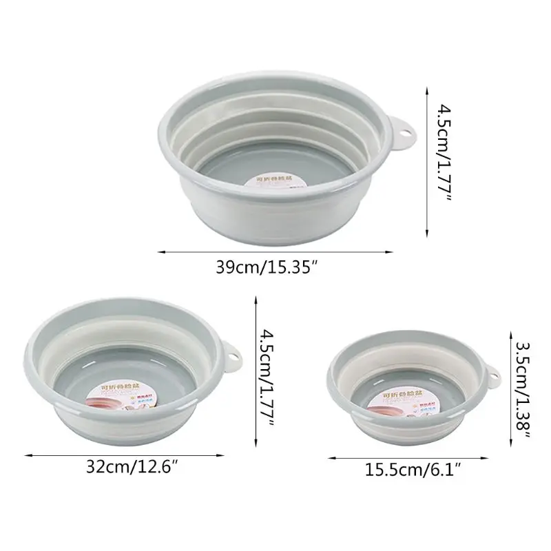 Складной портативный умывальник складной ведро для походов и рыбалки кухня с использованием умывальника пластиковый водонепроницаемый складной бассейн