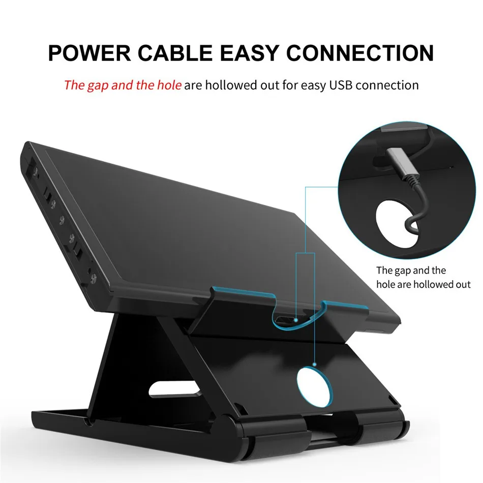 Водонепроницаемый Регулируемый складной ABS компактный кронштейн игровой стенд держатель для nintendo Zend Переключатель консоли контроллер