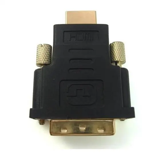 DVI штекер к HDMI Мужской адаптер разъем оптом Премиум
