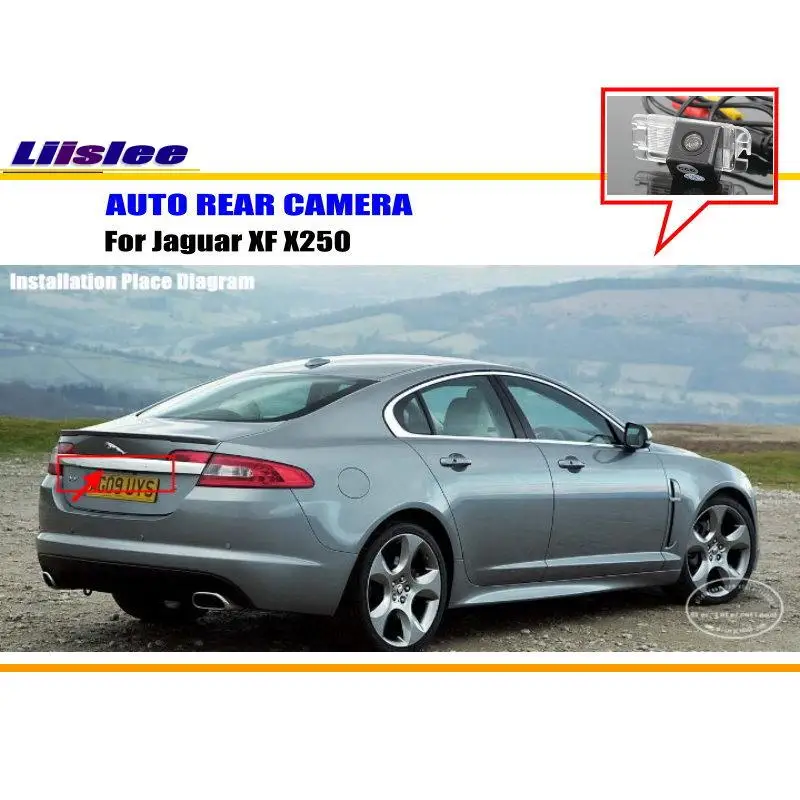 

Liislee Car Parking Camera / Reverse Camera For Jaguar XF X250 / RearView Camera / License Plate Light Camera